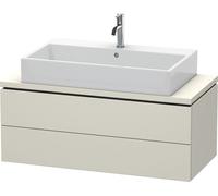 Vanity Unit For Countertop Basin Duravit L-Cube 1020mm Taupe Matt LC580909191