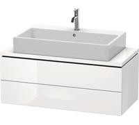 Vanity Unit For Countertop Basin Duravit L-Cube 1020mm White high gloss LC580902222