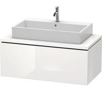 Vanity Unit For Countertop Basin Duravit L-Cube 1020mm White high gloss LC581402222