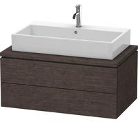 Vanity Unit For Countertop Basin Duravit L-Cube 920mm Dark Oak brushed LC581807272