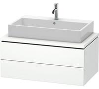 Vanity Unit For Countertop Basin Duravit L-Cube 920mm White Matt LC581801818