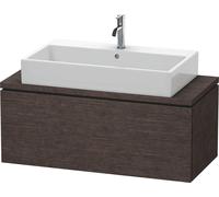 Vanity Unit For Countertop Basin Duravit L-Cube Compact, 1 drawer 1020mm Dark Oak brushed LC580407272