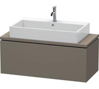 Vanity Unit For Countertop Basin Duravit L-Cube Compact, 1 drawer 1020mm Grey Flannel Satin LC580409090