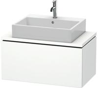 Vanity Unit For Countertop Basin Duravit L-Cube Compact, 1 drawer 820mm White Matt LC580201818