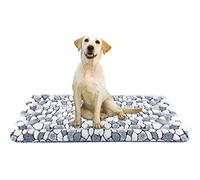 VANKEAN Stylish Dog Crate Pad Bed Mat Reversible (Cool & Warm), Soft Pet Sleeping Mat Dog Bed for Crate Suitable for Small to XX-Large Dogs and Cats, Machine Washable Crate Beds,Grey Stone Pattern