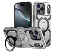 Vanki ProMax Case for iPhone 17 with Mag-Safe Military Protection Shockproof iPhone 17 ProMax Mobile Phone Case with Magnetic Stand, Invisible Stand Ring, Scratch-Resistant Protective Case for iPhone