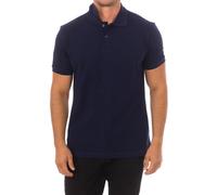 Vanlaack Mens Jalbona-Z short sleeve polo shirt with lapel collar Z20040 men - Blue Cotton - Size Small