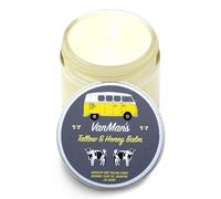 Vanman's Honey Balm (2 oz) - Grass Fed Beef Tallow & Honey Balm with Vitamins A, K, D, E & Essential Oils - Moisturiser Creates Soft, Smooth Skin
