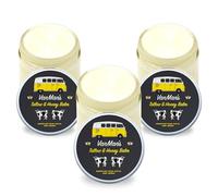 Vanman's NO ADDED SCENT Tallow and Honey Balm (2oz) - 3 Pack - Grass Fed Beef Tallow & Honey Balm w/ Vitamins A, K, D, E - Tallow Moisturizer Creates Soft, Smooth Skin - All-Purpose Tallow Skin Care
