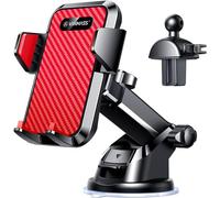 VANMASS Car Phone Holder 2026 [85+ LBS Strong Suction & True Military-Grade] Rotatable Universal Mobile Phone Mount Dashboard Windscreen Vent Desk Automobile for iPhone 17 16 Pro Max 15 14 Samsung