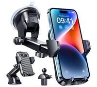 VANMASS Top Car Phone Holder 2026 [85+ lbs Strongest Suction & True Military-Grade] Rotatable Mobile Phone Mount Universal Dashboard Windscreen Vent Desk Automobile for iPhone 17-Pro Max 16 15 Samsung