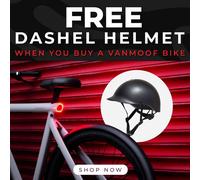 VanMoof A5 Electric Hybrid Bike (Dark Grey)+ FREE Dashel Black ReCycle