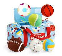 Vanmor Sensory Sports Balls for Toddlers, Baby Toys with Travel Bag, Early Learning Toys for Babies 12+ Months. Perfect for Sensory Development and On the Go Play, Great Gift for Little Ones