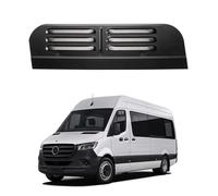VANNCAMP Aluminum Front Door Window Vents (Pair) for Mercedes Sprinter Van 2007-2026, Bug Barrier, Let Breeze in, Sprinter Vanlife Essential Accessories