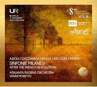 Vanni Moretto, Atalanta Fugiens Orchestra - Sinfonie Milanesi after the French Revolution