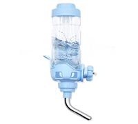 Vannon Dog Water Dispenser for Cage, 15oz Auto Feeding Crate Water Bottle for Dogs, Cats & Rabbits, Pet Nozzle Diameter: 12mm, BPA Free, Blue