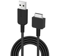 VANPARK Charger Cable for PS Vita, 3.3 ft USB Data & Power Charger Cord for PlayStation Vita 1000(PSV1000), Black