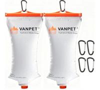 VANPET 2L Water Bag Compatible with Sawyer Squeeze, Durable TPU Material, BPA & PVC Free, Collapsible Water Container for Camping, Hiking, Fishing or Traveling (2 Pcs)