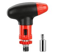 VANPHY Umbrella Handle Ratchet Drum Key Detachable & Compact Drum Tuning Key with Storage Design Quick Spin & Easy Grip for Drum Set Snare Drum, Bass Drum Portable Drum Tool Accessories