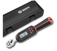 VANPO Digital Torque Wrench 1/4 Inch, 1.5-30 Nm Torque Wrench Small, ± 2% Error Accuracy with Preset Memory Buzzer and LED Display for Bicycle, Motorcycle