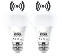 Vanpus Motion Sensor Light Bulb,E27 LED Light Bulb, 12W Daylight White A60aw