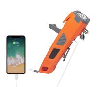 Vanpus Safety Hammer Multi Functional, Life-Saving Emergency Escape Tool ， 8 in 1 Car Window Breaker ： Car Safety Hammer， Seat Belt Cutter， LED Flashlight ，Mobile Power,Strobe ，SOS Beacon ，Alarm etc