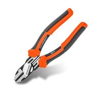 VANQUISH 6'' Diagonal Plier with Fish Tape Puller High Leverage Cr-V Steel Plier 30% Less Effort to Cut, 3277