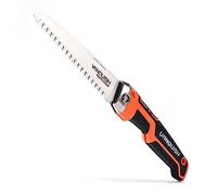 Vanquish Folding Pruning Saw, 8-Inch Hand Saw for Gardening Tree Pruning, Trimming, Camping, Wood Cutting Branch Cutter (4830)