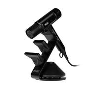 Vanquish Hair Dryer Stand, Premium Metal Frame for Storing Hair Dryer & Attachment Nozzles, Magnetic Attachment Connectors, Weighted Base for Safety, Non-Slip Frame
