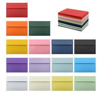 VANRA 150 Pack Colorful Envelopes for Invitations A4 Envelopes Bulk for 4x6 Greeting Cards, Wedding Invitations, Photos (15 Assorted Colors)