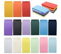 VANRA 150 PCS Coin Envelopes #1 Seed Envelopes Colorful Small Parts Envelope with Gummed Flap for Mini Parts Stamps Collection (2 1/4 x 3 1/2 Inches)