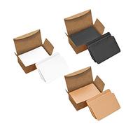 VANRA 300 Small Blank Index Cards Color Cardstock Study Flash Cards, 3.5x2 inches, Unruled with Rounded Corners (Assorted Colors, 300/Pack)