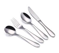 VANRA 4-Piece Children Flatware Set 18/10 Stainless Steel Child Set Ta