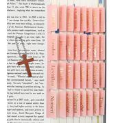 VANRA Bible Tabs for Women, Study, Bible, Journaling, Accessories, Large Print, 96 Tabs, Old and New Testament Study, with Blank Laminated Bible Tabs, Pink
