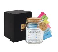 VANRA Bible Verse Jar with 96 Color Coded Scriptures Inspirational Christian Gifts for Women Prayer Hope Jar Read Me When, Bible Study Supplies, Christmas Easter Gifts for Adults Teens