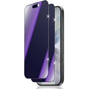 Vanrain Matte Privacy Screen for Tempered Glass for iPhone 17, Pack of 2, Anti-Blue Light Eye Protection, Anti Spy Protective Glass, Screen Protector, Privacy Screen Protector, 9H Hardness