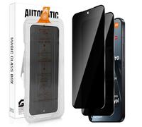 Vanrain Privacy Screen for Tempered Glass for Xiaomi Mi 17T Pro, Pack of 2 Car Installation Anti Spy Screen Protector, Privacy Protective Glass 9H Hardness, Scratch-Resistant, Bubble-Free
