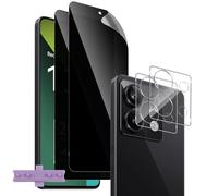 Vanrain Privacy Screen Protector for Xiaomi Redmi Note 13 Pro 5G, Hydrogel Anti Spy Screen Protector and Camera Protection, TPU Privacy Screen Soft Film Scratch-Resistant, Pack of 2 + 2