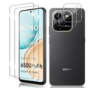 Vanrain Screen Protector for Honor 400 Smart 4G, Pack of 2 + 2 Tempered Glass and Camera Protection, 9H Hardness Protective Glass HD Clear Anti-Scratch Bubble-Free