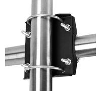 VANROUG Antenna Mast Cross-Over Bracket Kit with Heavy Duty Right-Angle Plate & Mounting Hardware U Bolts, Heavy Duty Antenna Pole Mounting Hardware for Outdoor TV Antenna, Patio Umbrella
