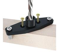 VANROUG Dowel jig kit self Centering,Professional DIY Woodworking Tool Set, Floating Shelf Hole Jig, Drill Guide Rail for Working Drilling and Marking