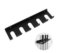 VANROUG Heavy Duty Barbell Storage Rack, Vertical Hanging Barbell Rack, Wall Mounted Barbell Holder, Olympic Wall Mount Barbell Holder Space Saving Bar Holder Suitable for Garage, Gym, Home Fitness