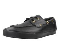 Vans 2-Eyelet Boat Shoe - Leather Black