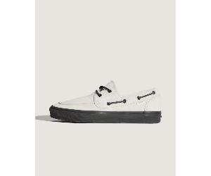 Vans - 2-Eyelet Boat Shoes, Man, White, Size: 10.5