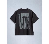 Vans - Act Of Disagreement Brushed Logo T-Shirt, Man, Black, Size: S