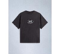 Vans - Act Of Disagreement Oval Logo T-Shirt, Man, Black, Size: M