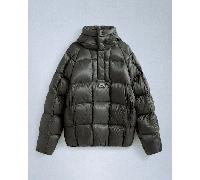 Vans - Act Of Disagreement Puffer Jacket, Man, Grey, Size: XS