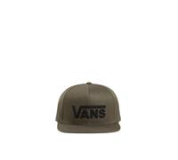 Vans Adults Drop V ll Snapback Flat Peak Baseball Cap - Loden Green