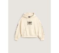 Vans - After Dark Retro Pullover Hoodie, Woman, Beige, Size: XS