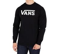 Vans_Apparel Men's Classic Ls T - Shirt, Black (Black/White), XX-Large